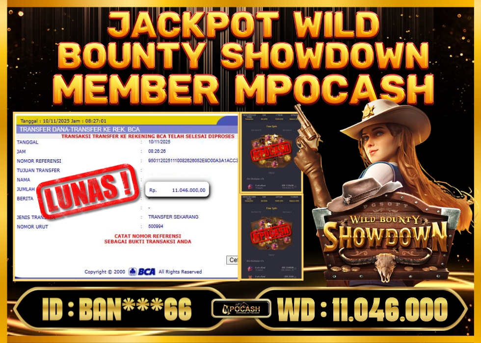 MPOCASH JACKPOT WILD BOUNTY SHOWDOWN